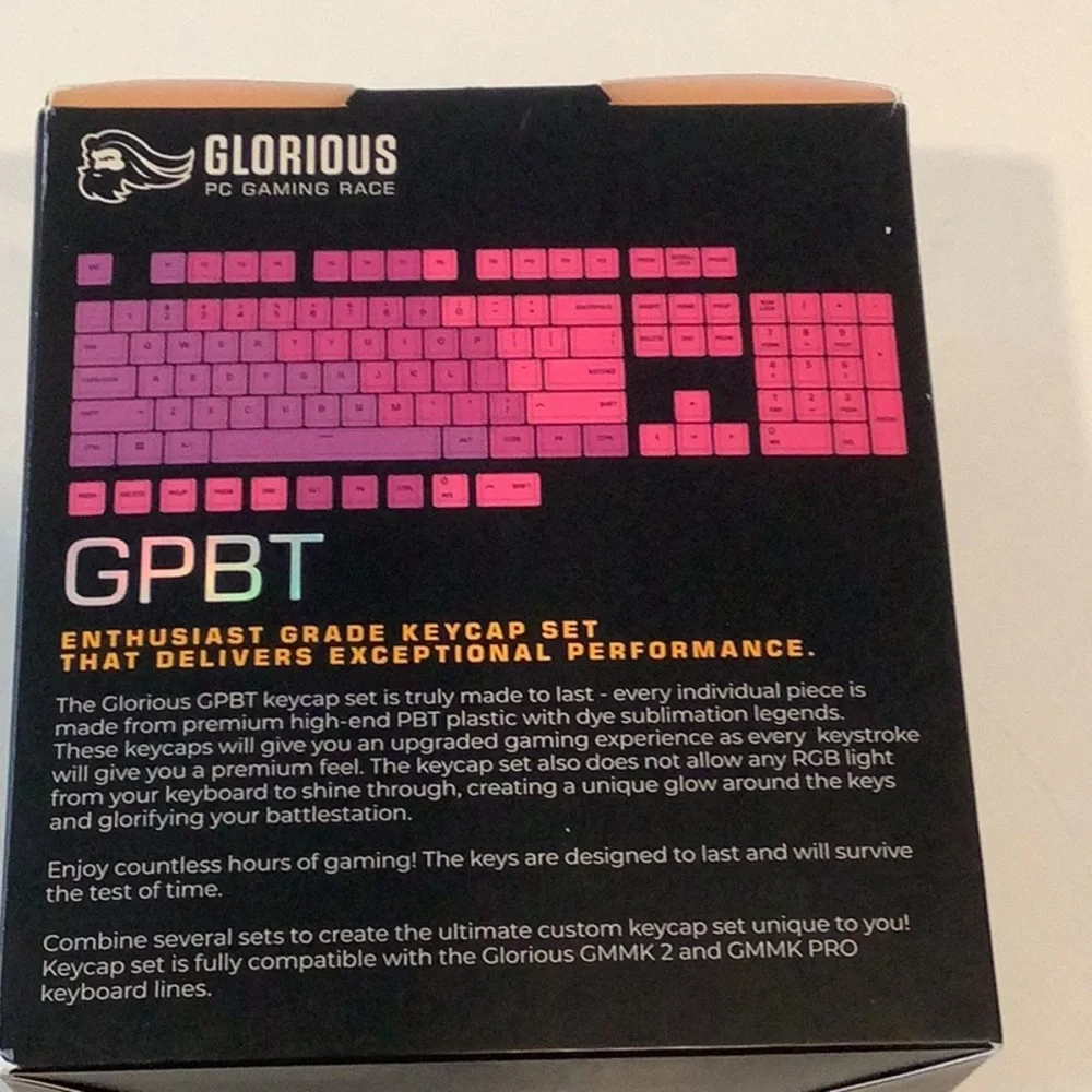 NEW GPBT PREMIUM PBT KEYCAPS